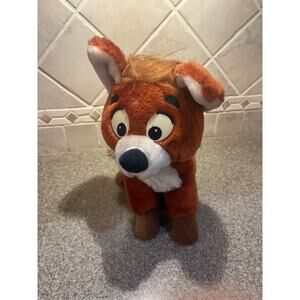 Vintage Disney Knickerbocker Fox & The Hound Tod The Fox 8” Plush-Preowned
